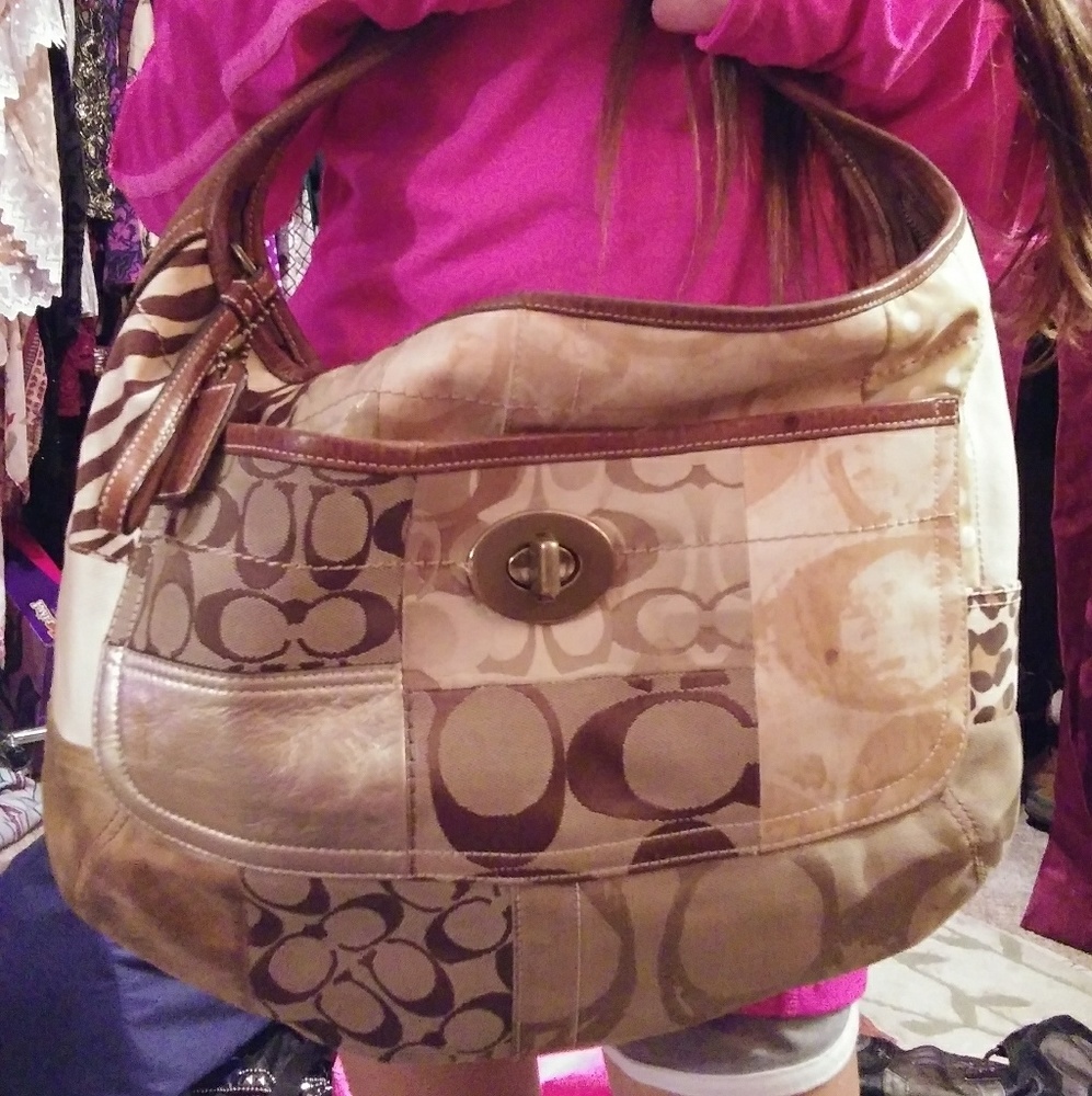 Coach Hobo Patchwork - image 1